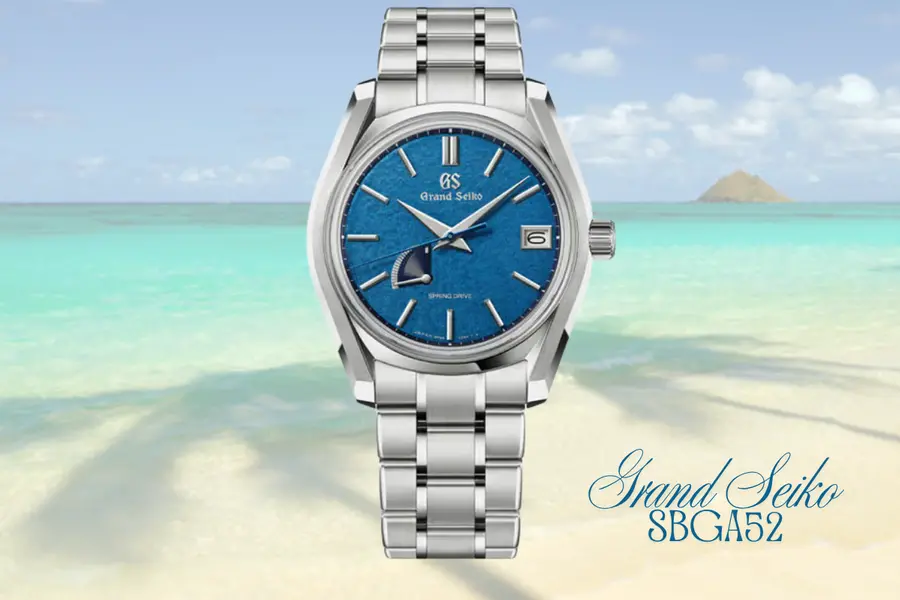 Grand Seiko's newest blue-dial watch is a love letter to the Pacific, if you can reach it