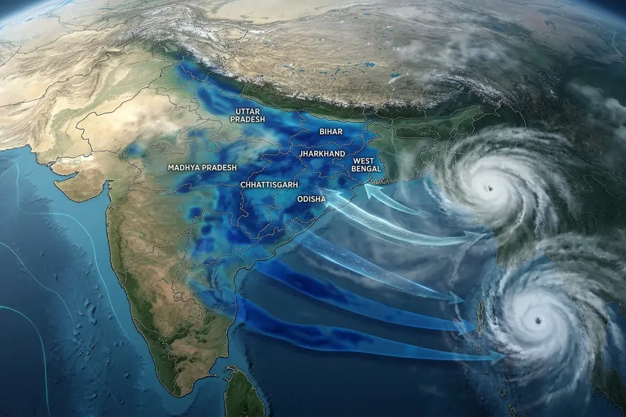 india rain
