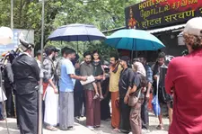 സൈജു കുറുപ്പും യോഗി ബാബുവും മുഖ്യവേഷങ്ങളിൽ; 'ഹരിവരാസന'ത്തിന്റെ പുതിയ ഷെഡ്യൂൾ പമ്പയിൽ ആരംഭിച്ചു