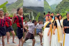 മലയാളം പാട്ടുകൾക്ക് ചുവടുവെച്ച് കുട്ടികൾ; അരുണാചലിലെ ഓണാഘോഷം പങ്കുവെച്ച് കിരൺ റിജിജു