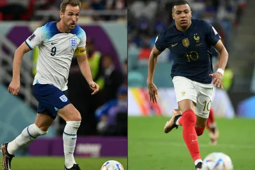 Harry Kane, Kylian Mbappe
