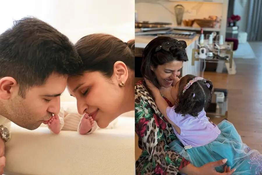 Priyanka Chopra's daughter Malti Marie ties first Rakhi to cousin Neer, Parineeti shares glimpses