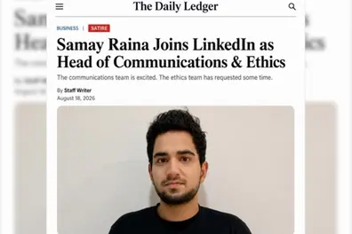 Samay Raina ‘LinkedIn Head of Ethics’ image goes viral: Here's why it’s completely fake