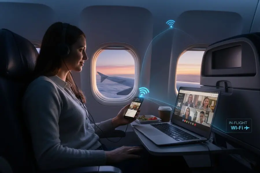 In-flight wifi