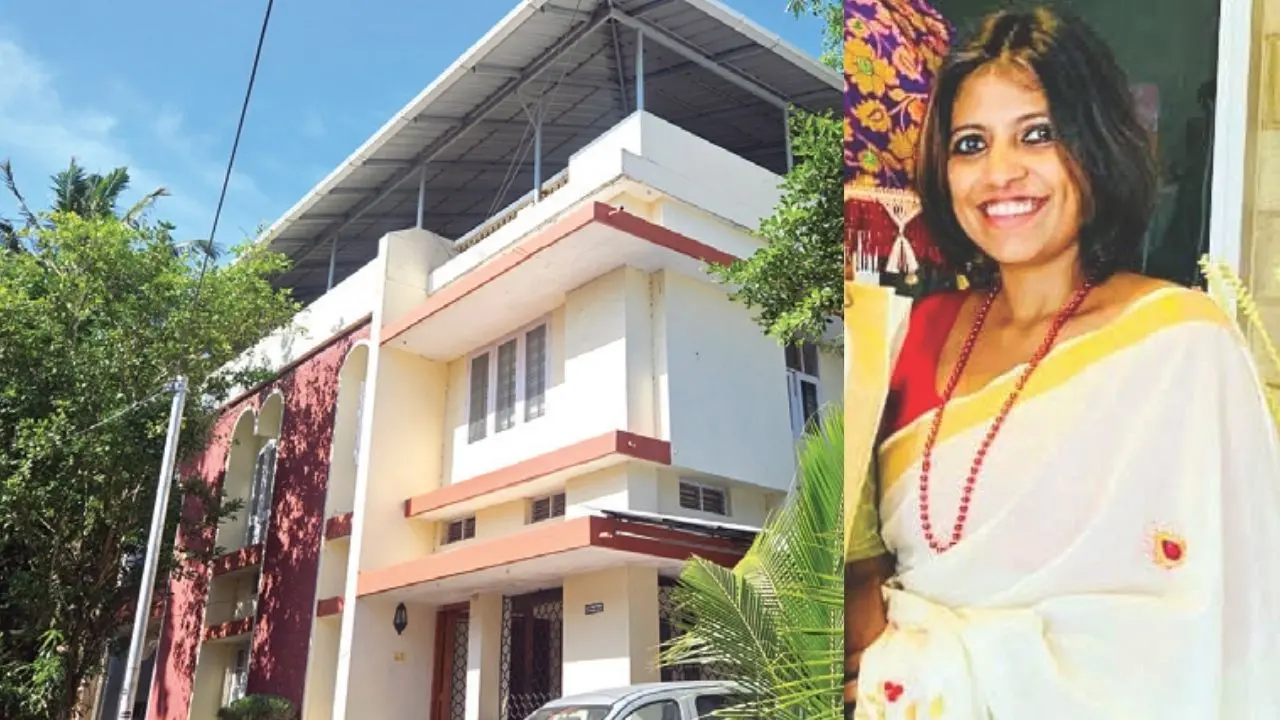 കേശവദാസപുരം കാക്കനാട് ലെയ്നിലെ ആൻ മേരി മാത്യുവിന്റെ കുടുംബവീട്. ആൻ മേരി മാത്യു