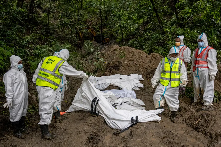 Nepal burial