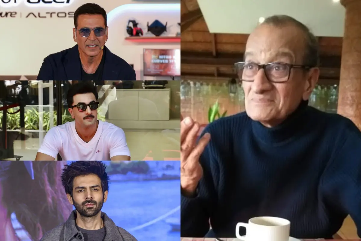 അക്ഷയ് കുമാര്‍, രണ്‍ബീര്‍ കപൂര്‍, കാര്‍ത്തിക് ആര്യന്‍, സുധീര്‍ ദല്‍വി | Photo: ANI, PTI, Facebook/ Sudhir Dalvi