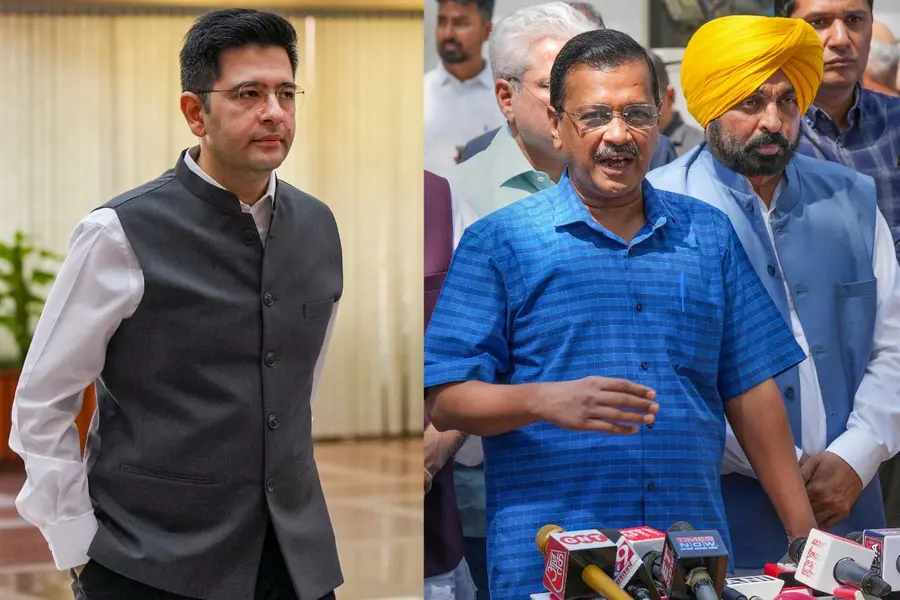 Raghav Chadha vs AAP