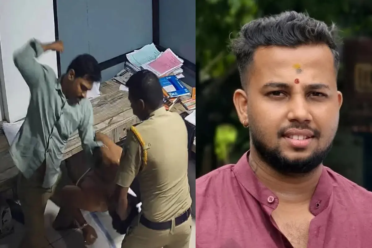 സുജിത്തിനെ പോലീസ് മർദിക്കുന്നതിന്റെ സിസിടിവി ദൃശ്യം, സുജിത്ത്