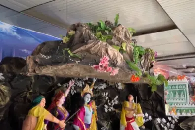 Janmashtami 2026: Krishna’s life brought alive through grand tableaux in Prayagraj