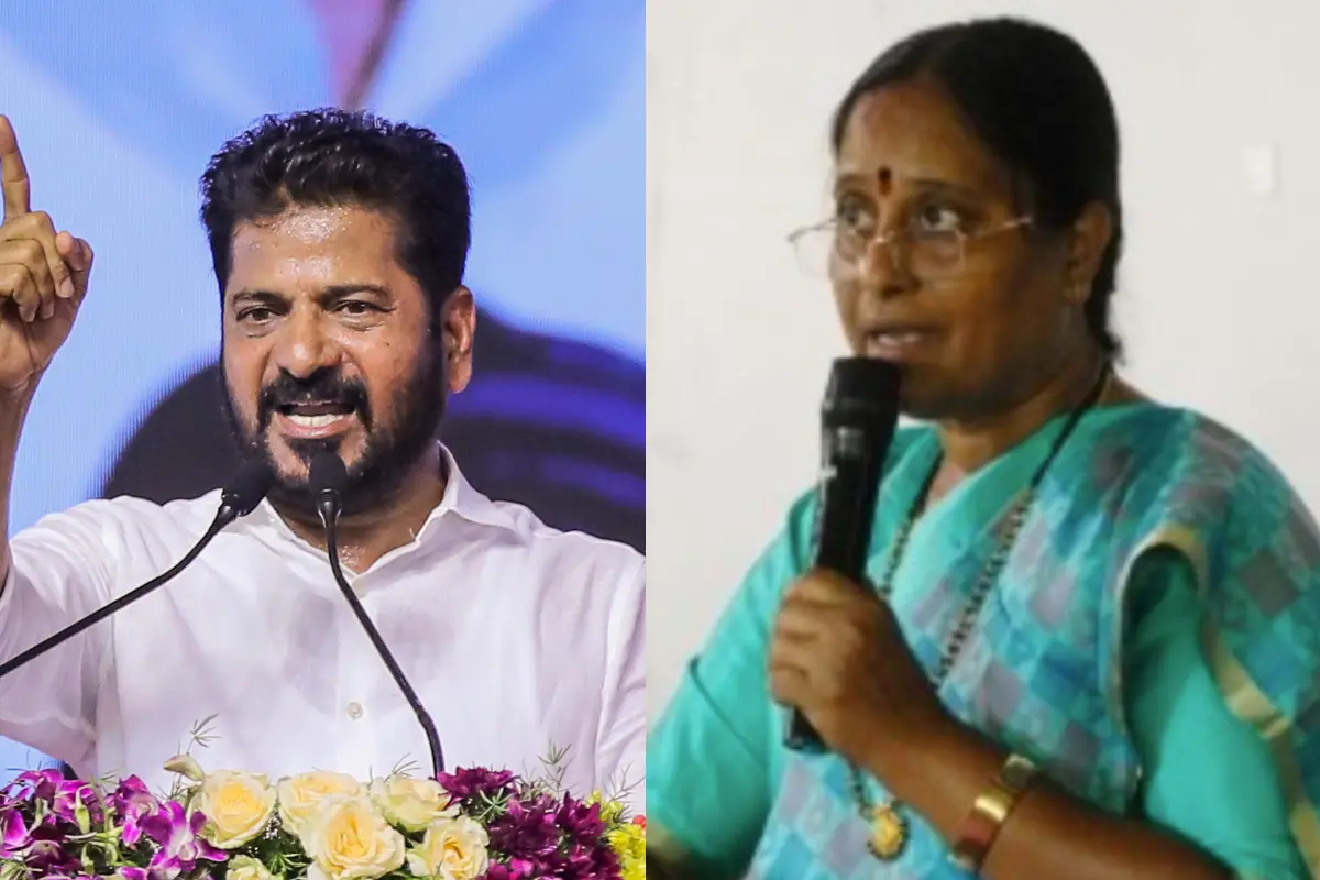 Telangana CM Revanth Reddy, Minister Konda Surekha | Photo: PTI, IANS