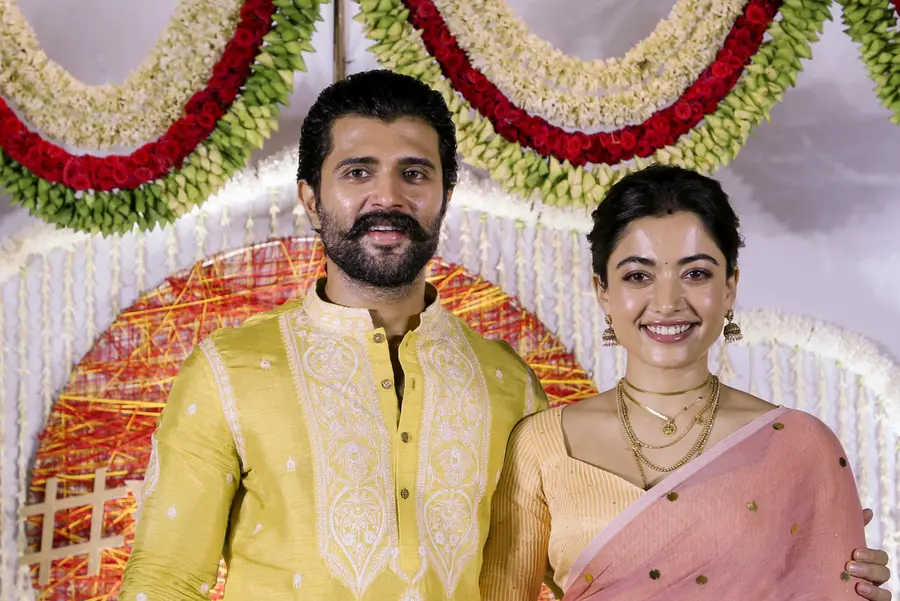 Vijay Deverakonda and Rashmika Mandanna