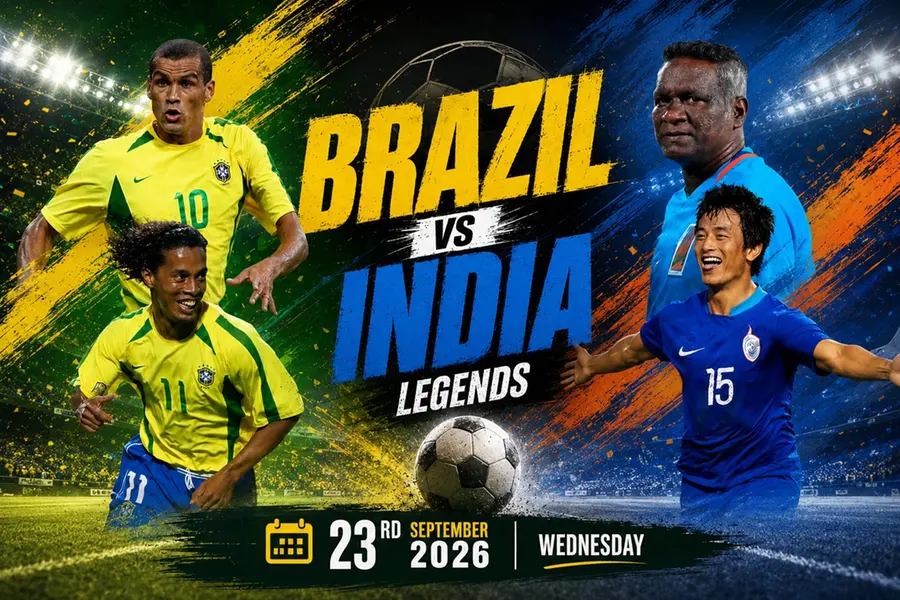 കൊച്ചിയിലെ ബ്രസീൽ ലെജൻഡ്സ്-ഇന്ത്യ ഓൾ സ്റ്റാർസ് പോരാട്ടം സെപ്റ്റംബർ 23-ലേക്ക് മാറ്റി