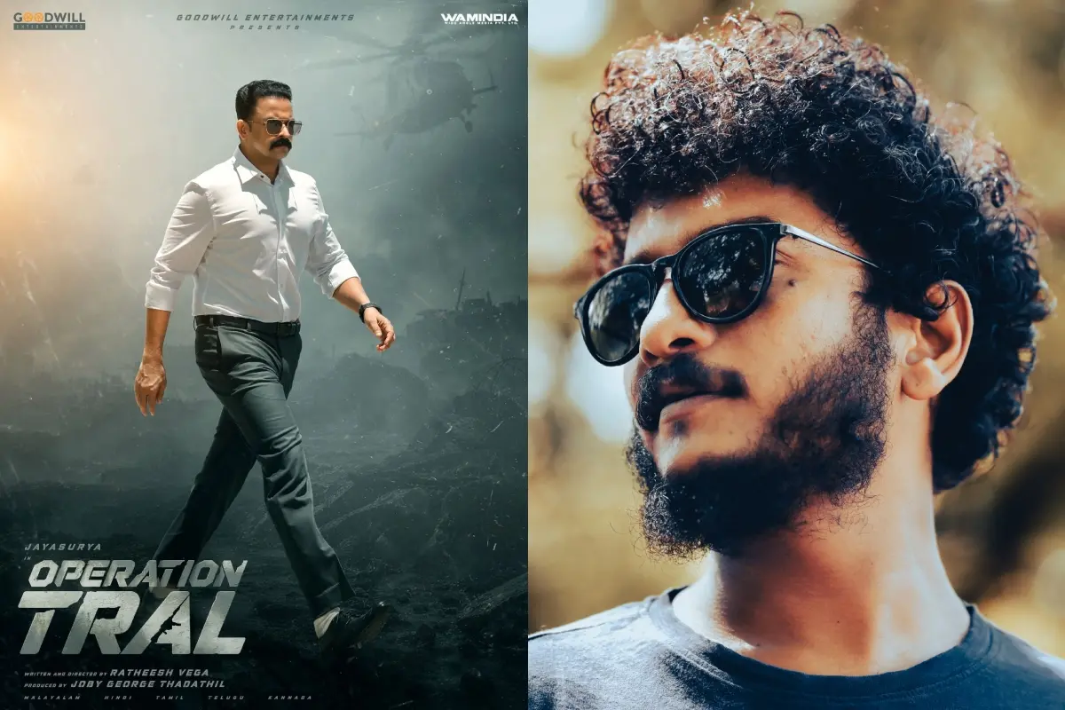 'ഓപ്പറേഷൻ ത്രാൾ' സിനിമയുടെ പോസ്റ്റർ, സൗണ്ട് ഡിസൈനർ അജയൻ അടാട്ട് | ഫോട്ടോ: Facebook, മാതൃഭൂമി ആർക്കൈവ്സ്
