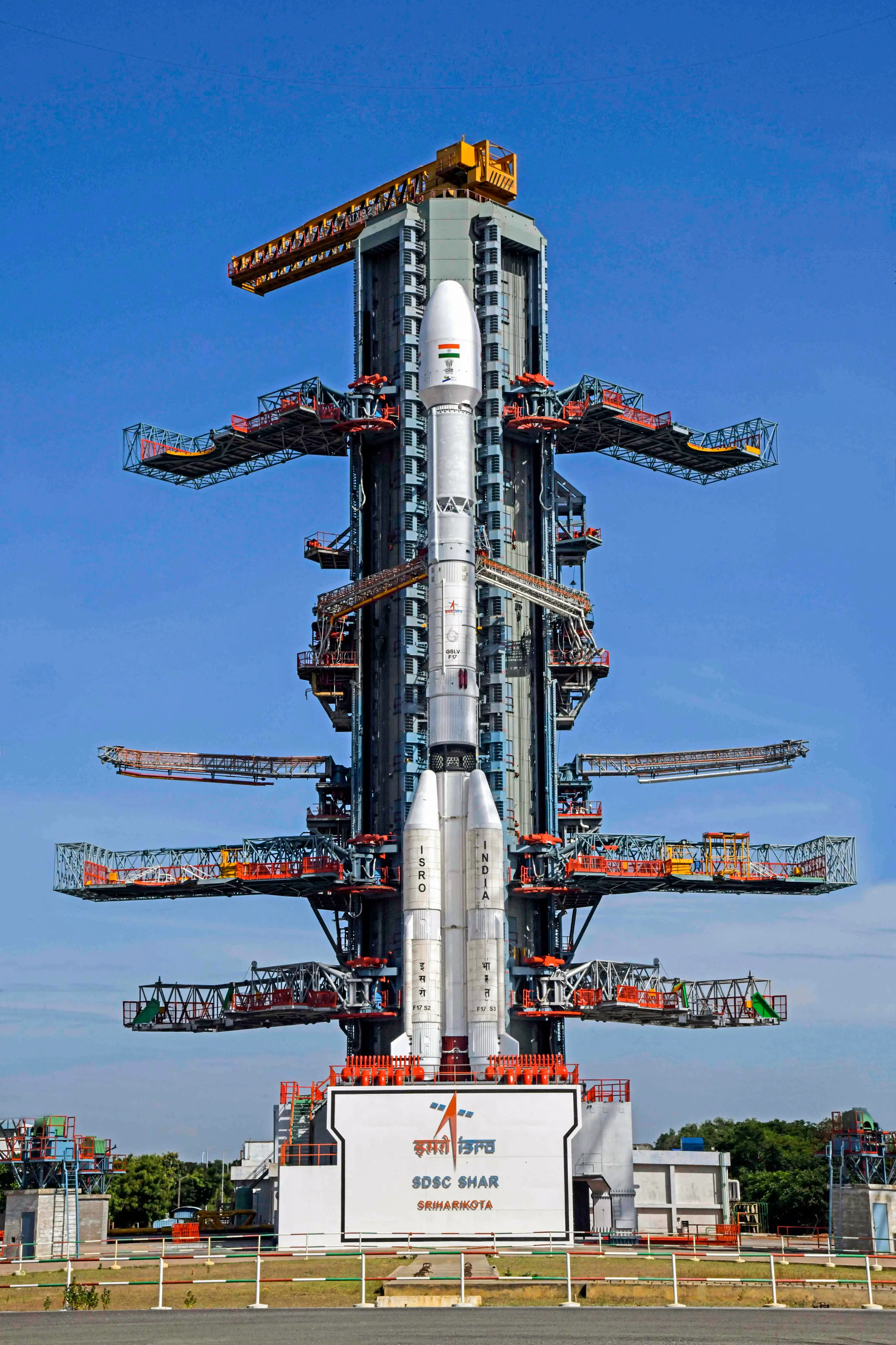 GSLV-F17/EOS-05 Earth observation satellite which was successfully launched on 04 Sept 2026 at 02:55 AM IST from the Second Launch Pad (SLP) at Satish Dhawan Space Centre (SDSC), SHAR, in Sriharikota on Thursday | Photo: @isro /X