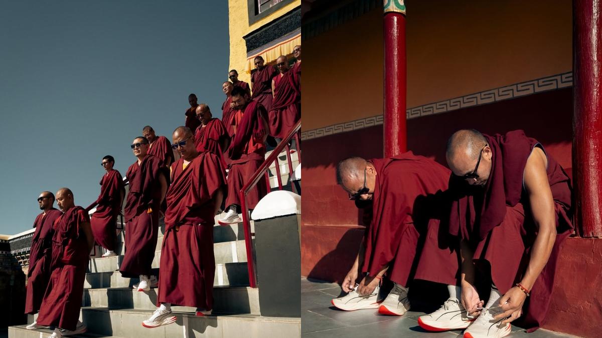 Buddhist monks in running shoes? Puma India’s Ladakh campaign has a deeper message