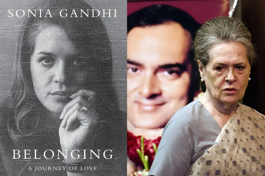 Sonia Gandhi , Book Cover