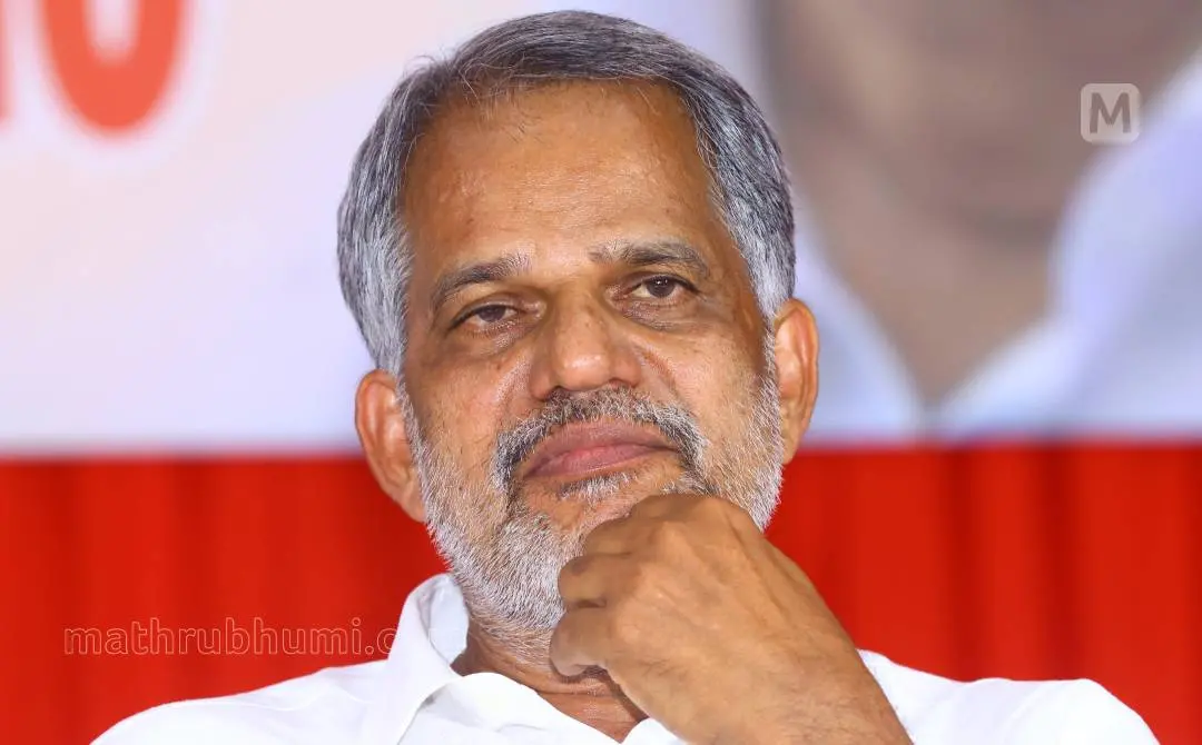A Vijayaraghavan | Photo: PP Ratheesh \ Mathrubhumi