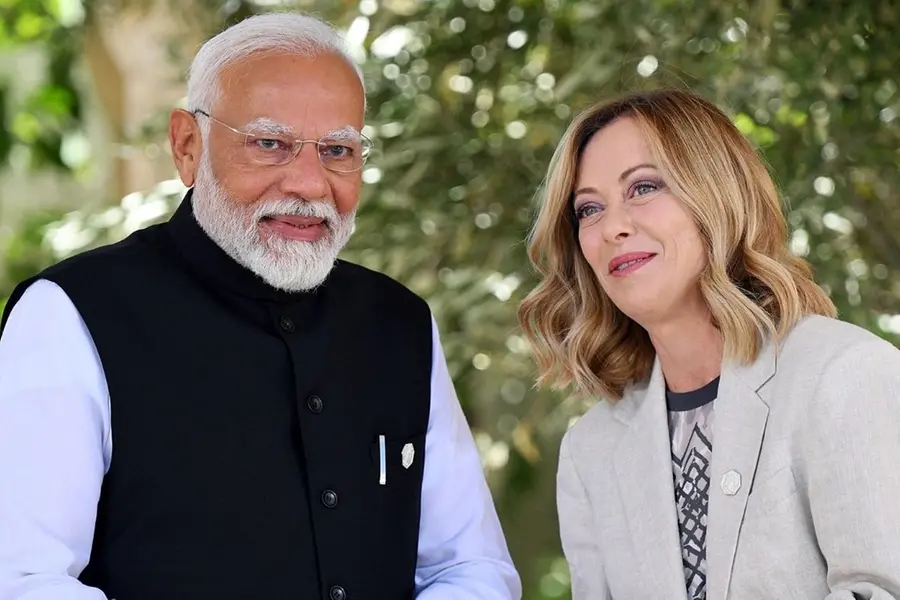 Narendra Modi Giorgia Meloni