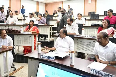 Curious questions, sharp listening: Here’s what happened when Kerala CM, ministers became students on Teachers’ Day eve