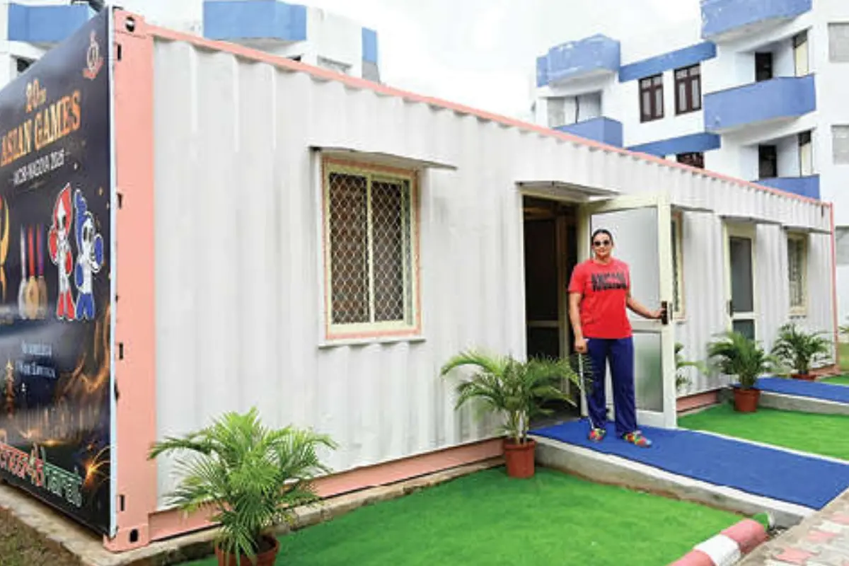 പട്യാലയിൽ തയ്യാറാക്കിയ കണ്ടെയ്നർ മുറികൾ