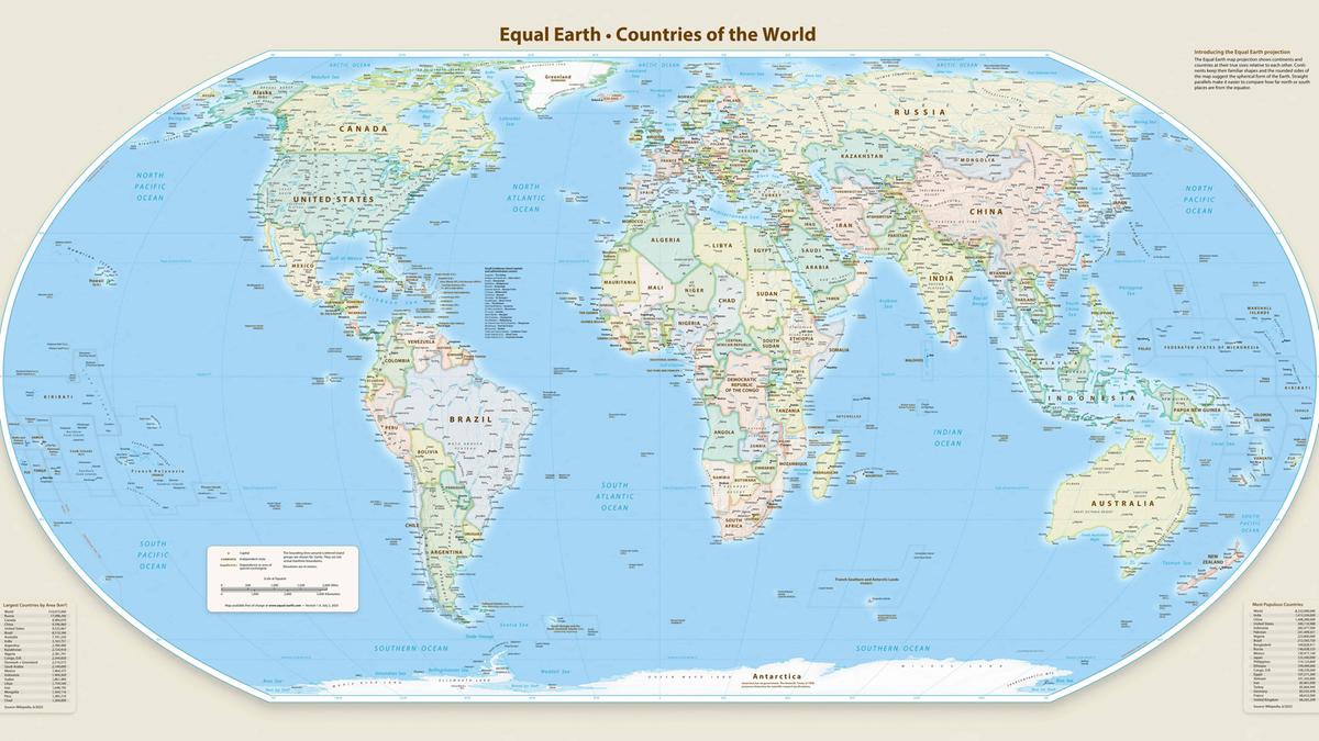 UN Adopts Equal Earth Map Mathrubhumi un-adopts-equal-earth-map-mathrubhumi