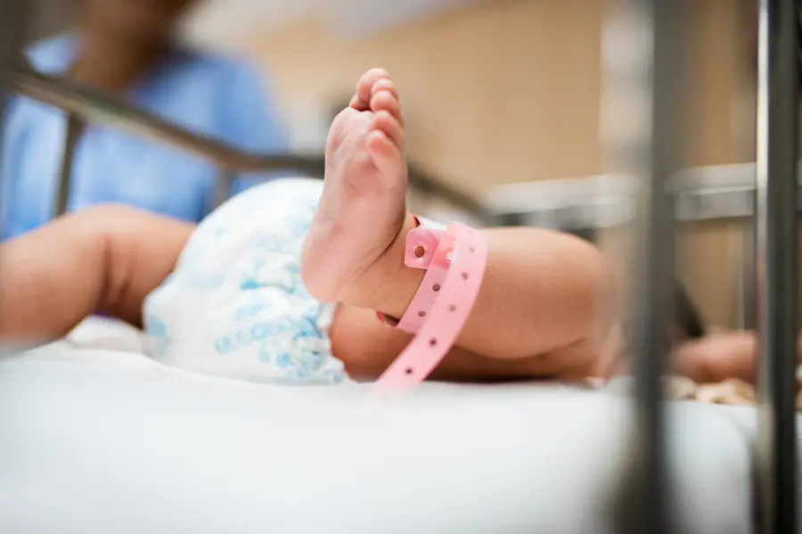Needle found inside mewborn nearly a year after birth