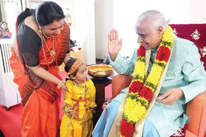 പുണെ ഖഡ്‌കി ഗീത ആശ്രമത്തിൽ ജന്മാഷ്ടമി ആഘോഷിച്ചു