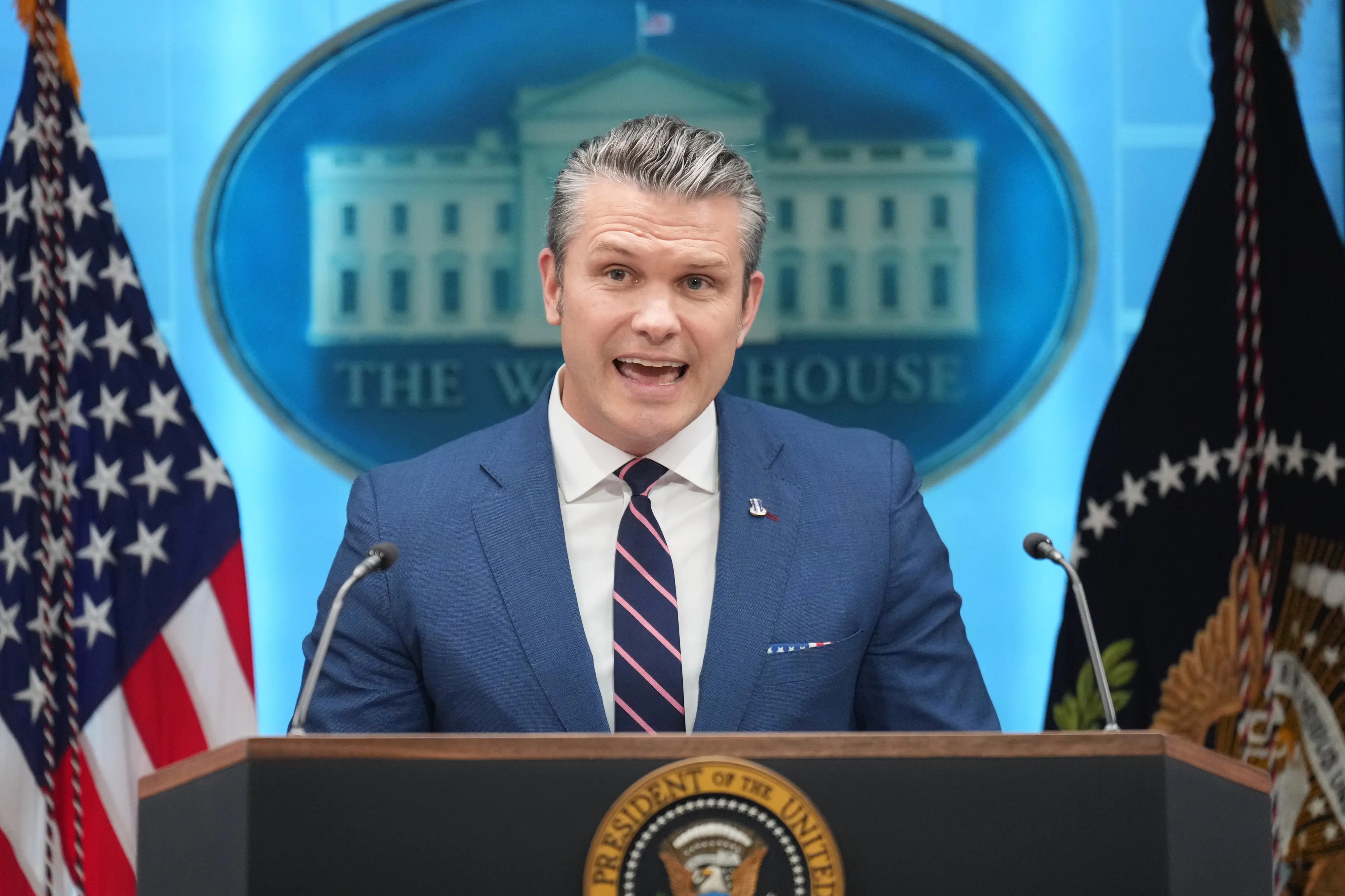 US Defence Secretary Pete Hegseth | Photo: PTI/AP