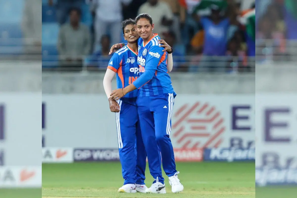 Harmanpreet Kaur and Prema Rawat | Photo: X/ @ BCCI Women