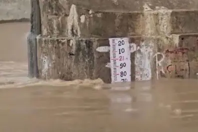 Chambal River surges 8 metres in Dholpur, approaches danger mark