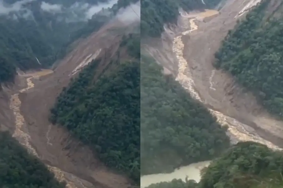 Sikkim landslide