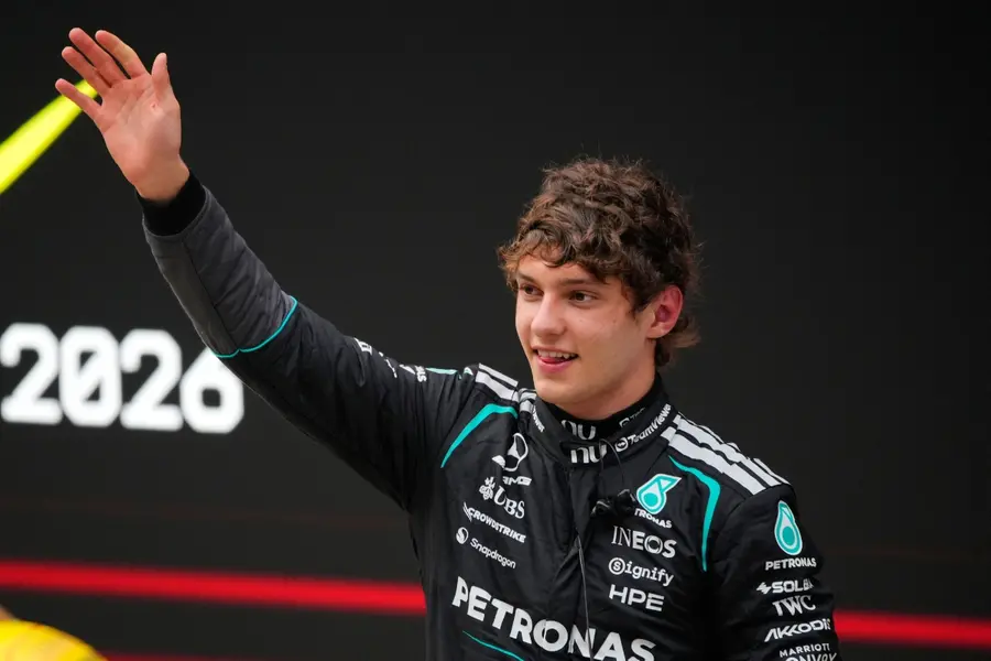 Mercedes driver Andrea Kimi Antonelli of Italy