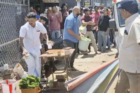 പൊതുസ്ഥലത്തെ പാൻമസാല വില്പനകേന്ദ്രം പൊളിച്ചുനീക്കി