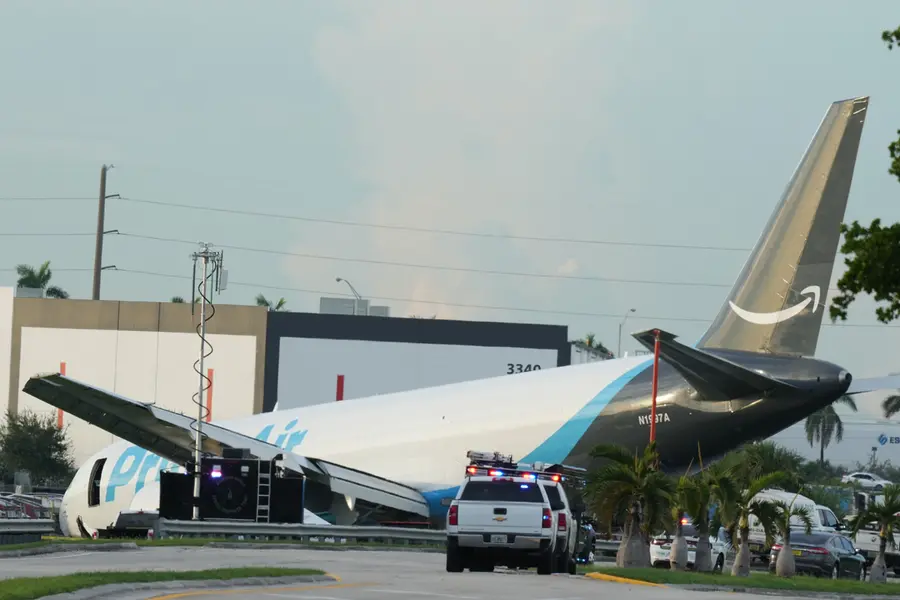 Amazon Plane Overruns Runway
