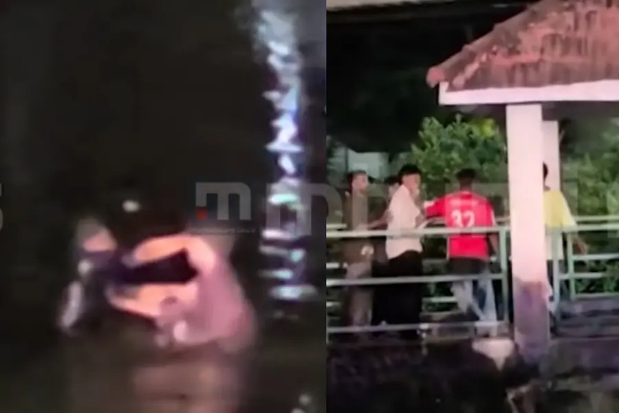 കൊല്ലത്ത് വിവാഹസത്കാരത്തിനിടെ കൂട്ടത്തല്ല്; കരയിൽ തുടങ്ങിയ അടി കായലിലും തുടർന്നു