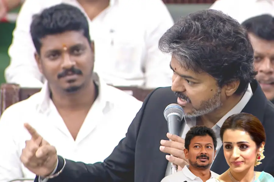 ‘Zero tolerance’: Vijay warns against abusive language towards women amid Udhayanidhi-Trisha row