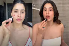 ജാൻവി കപൂറിന്റെ ഈസി മേക്കപ്പ് ലുക്ക് പരീക്ഷിക്കാം ; വീഡിയോ പങ്കുവെച്ച് താരം