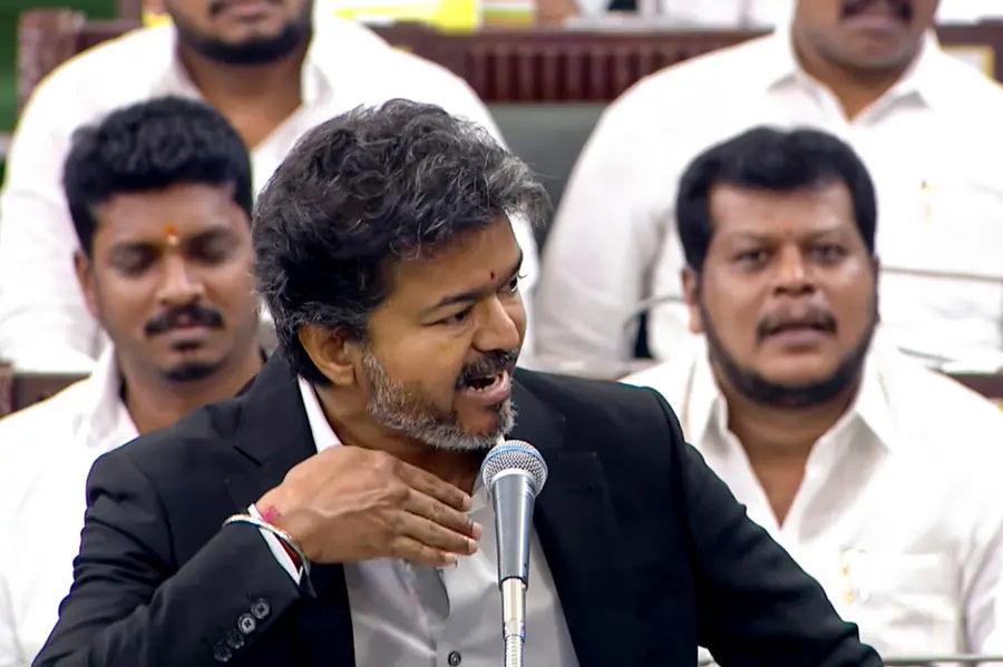 ‘കൈക്കൂലി വാങ്ങിയിരുന്നത് ഇഎംഐ പോലെ’; ഡി.എം.കെയ്ക്കെതിരേ സഭയിൽ രൂക്ഷവിമർശനവുമായി വിജയ്