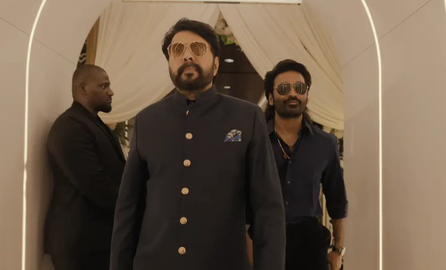 Mammootty's first look from Dhanush's 'Om'