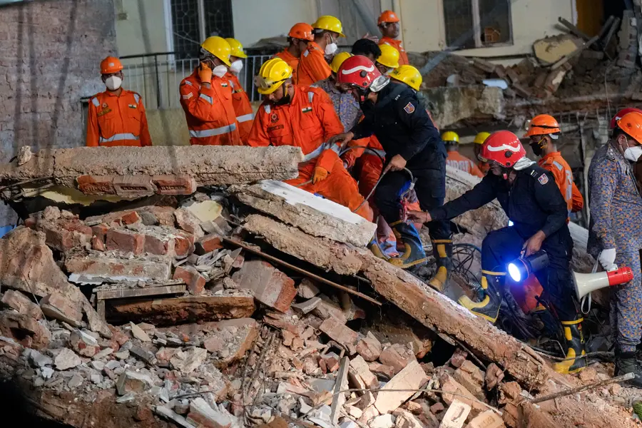 Delhi Building Collapse