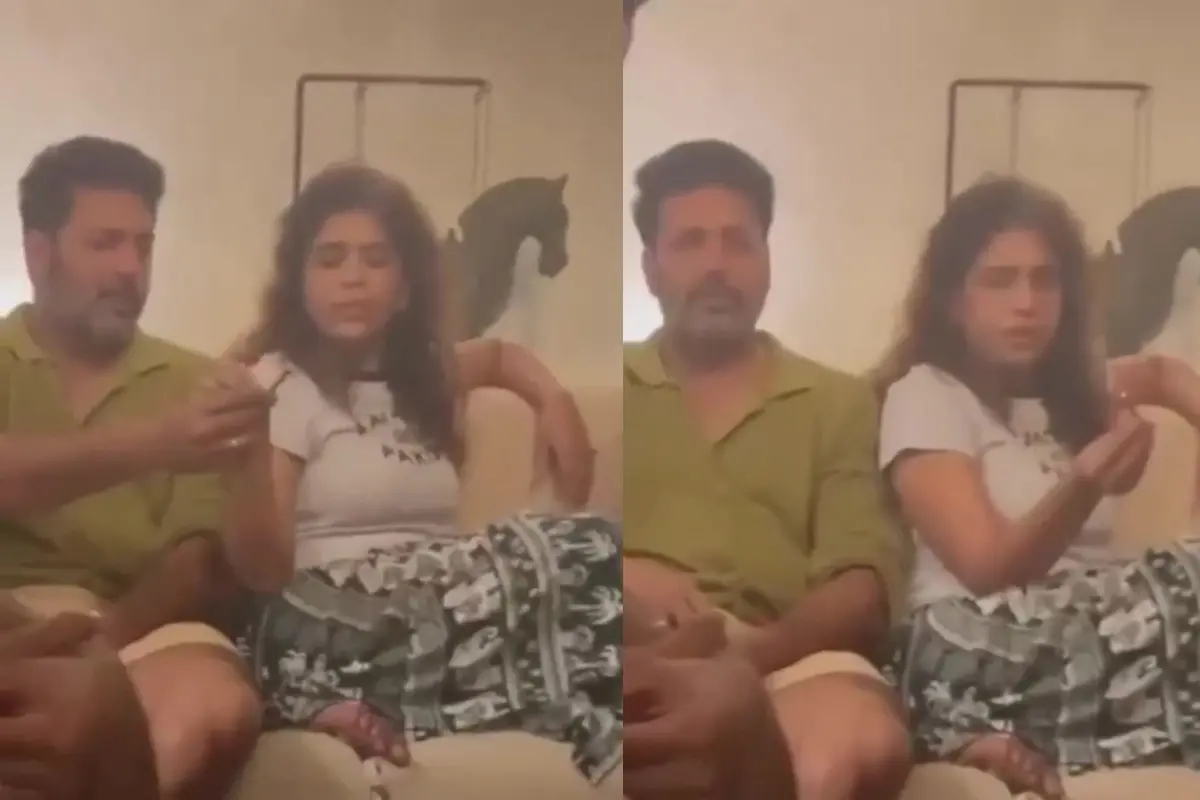 രവി മോഹനും കെനിഷയും | സ്ക്രീൻഗ്രാബ്
