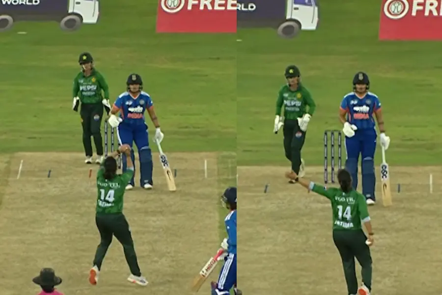 Fatima Sana fined after Shafali Verma dismissal gesture | VIDEO
