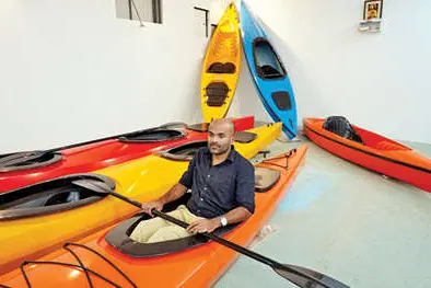 കേരളത്തിൽ ഉന്നതനിലവാരമുള്ള കയാക്ക് നിർമിക്കുന്നു