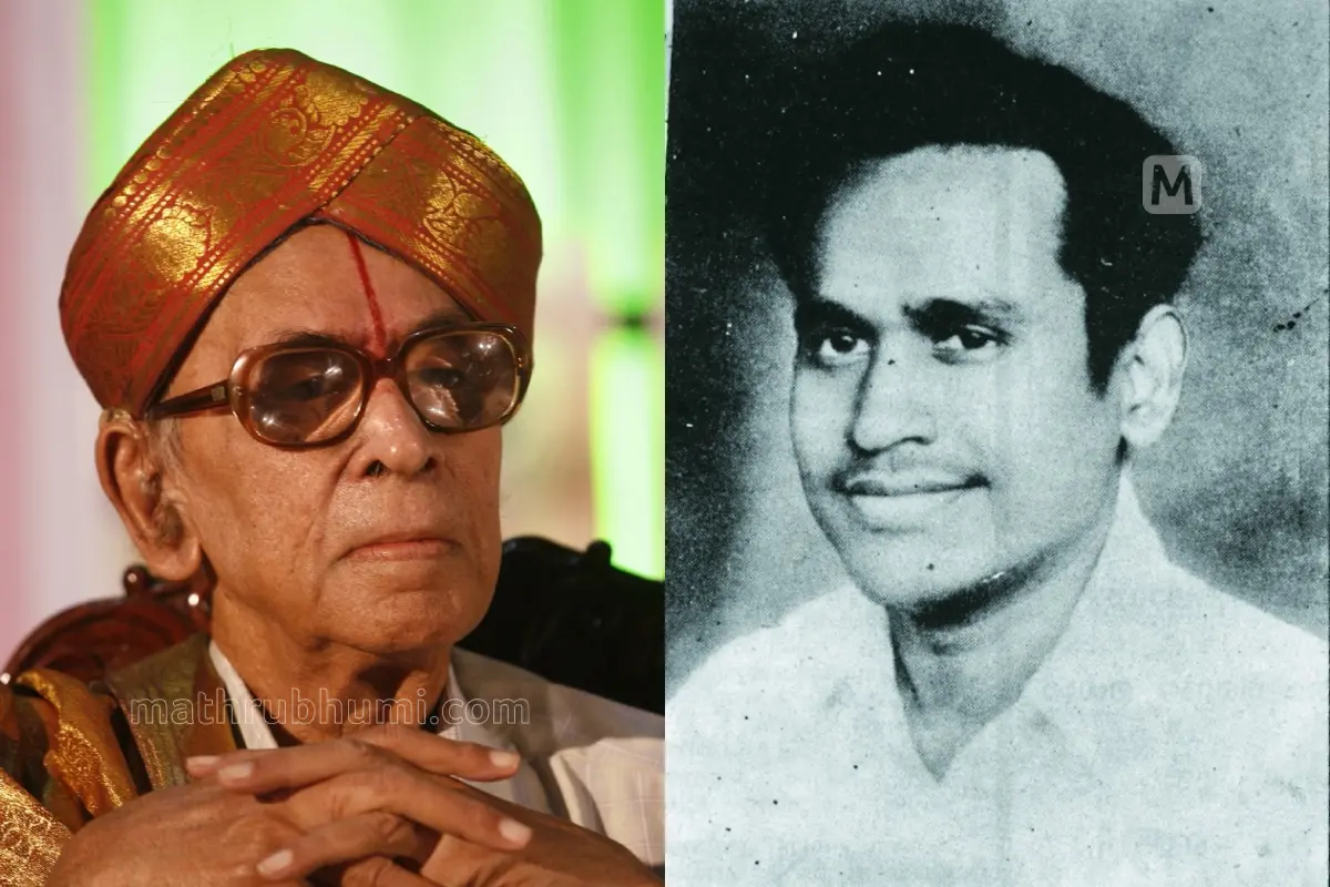 പി.ബി. ശ്രീനിവാസ്, ആർ.കെ. ശേഖർ | ഫോട്ടോ: വി.എസ്. ഷൈൻ, ആർക്കൈവ്സ്\ മാതൃഭൂമി