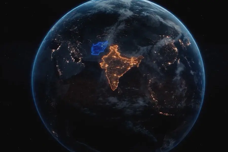 Visual from Afghanistan cricket board's promo