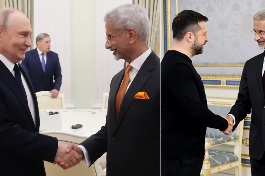Jaishankar Visits Putin and Zelenskyy