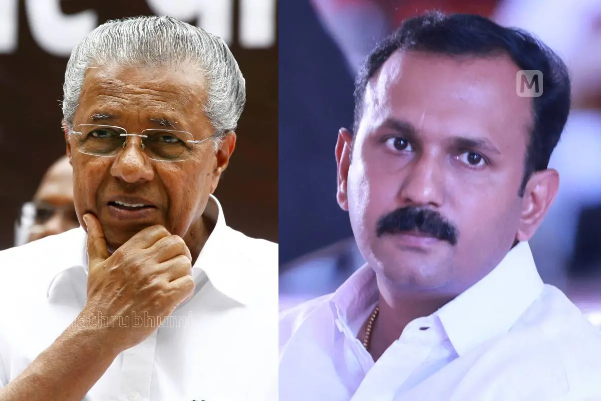 പിണറായി വിജയൻ, ഷോൺ ജോർജ് | Photo: മാതൃഭൂമി