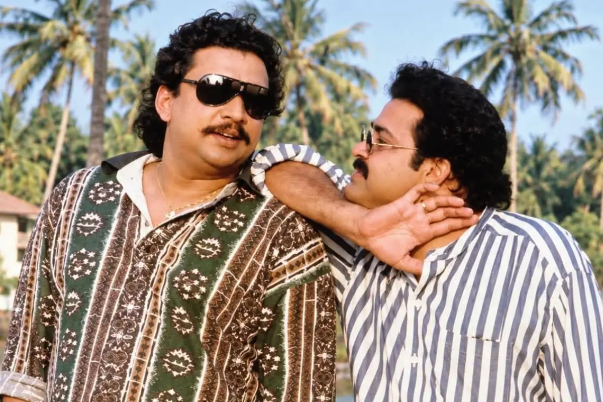ഷിബു ബേബി ജോണും മോഹൻലാലും | Photo: Facebook/ Shibu Baby John