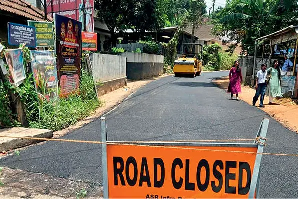 ഒടുവിൽ നെല്ലിപ്പള്ളി-ചാലിയക്കര റോഡിൽ ടാറിങ്ങായി